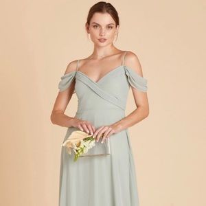 Birdy Grey Bridesmaid Dress Spence in Sage Size Large